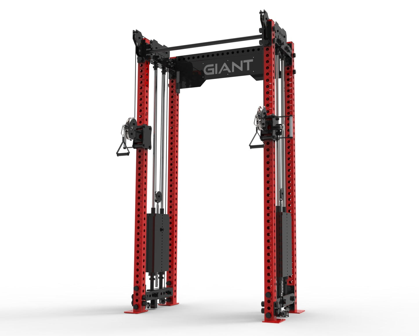 GIANT BD3X Axis 4-Post - Half Rack Functional Trainer (Tall)