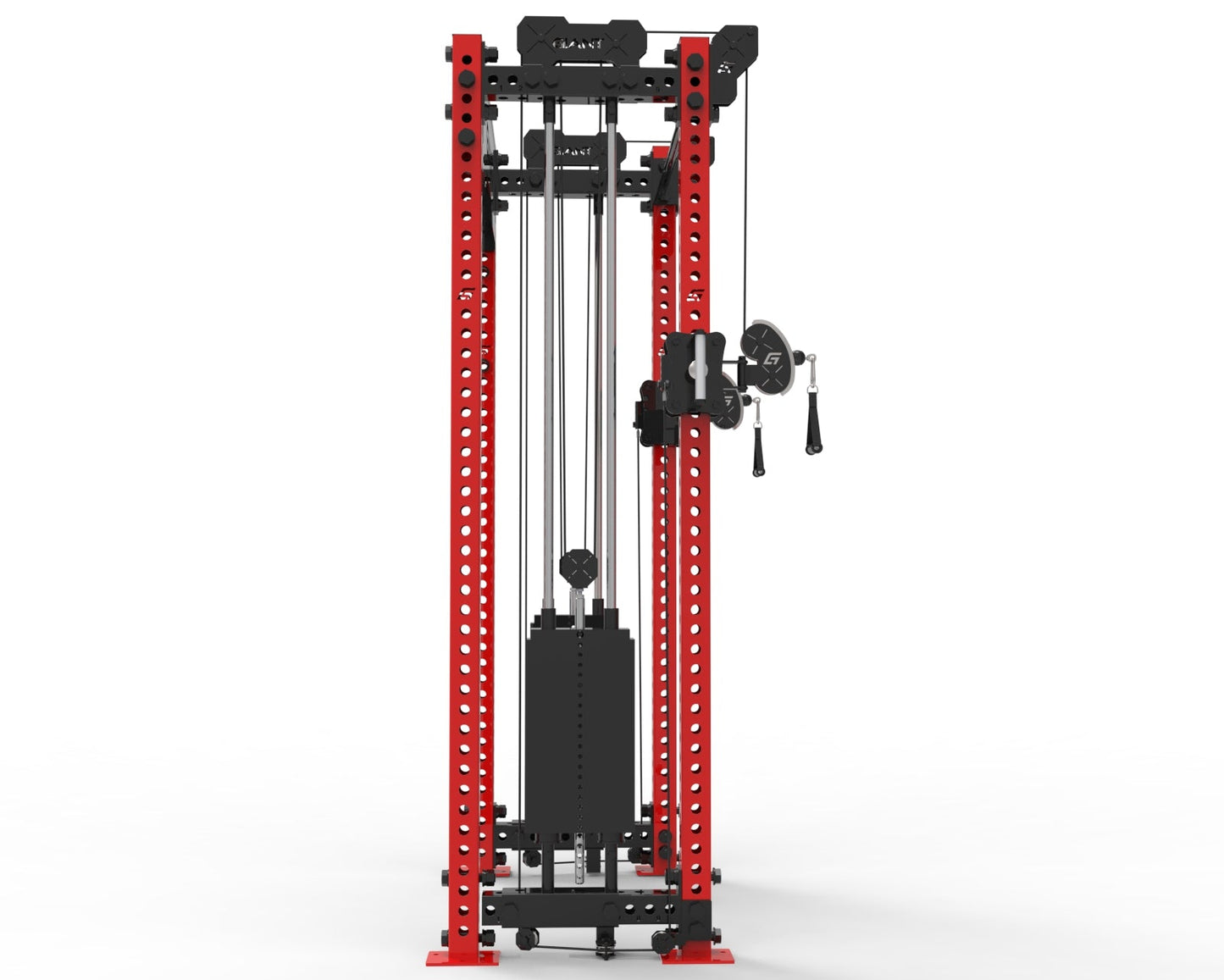 GIANT BD3X Axis 4-Post - Half Rack Functional Trainer (Tall)