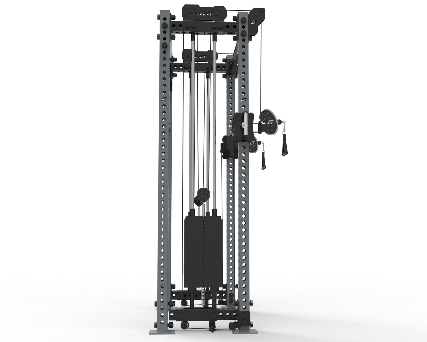 GIANT BD3X Axis 4-Post - Half Rack Functional Trainer (Tall)