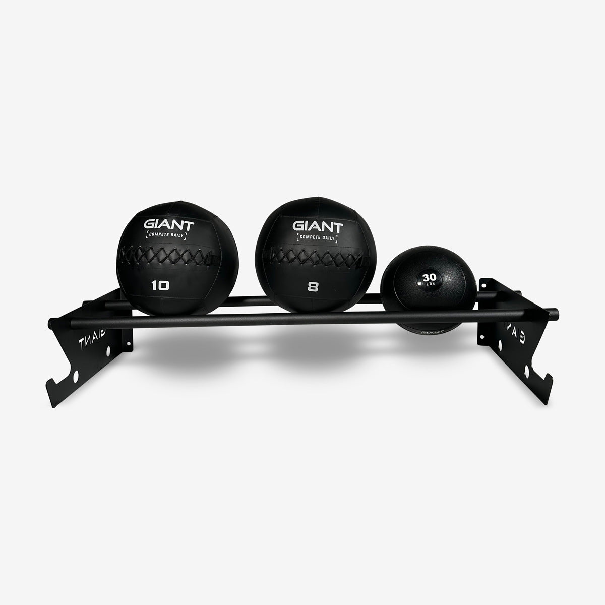GIANT Wall-Mounted Medicine Ball Storage Rack (Final Sale)