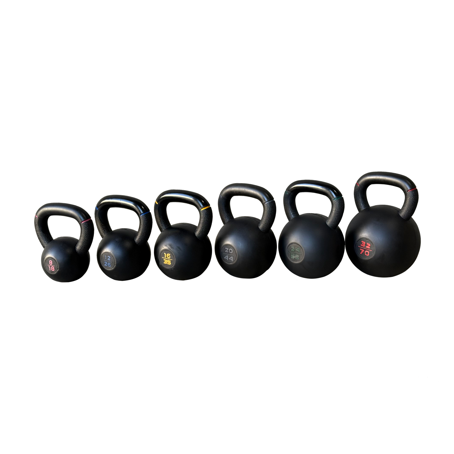 GIANT Rubber Grip Kettlebells (Final Sale)
