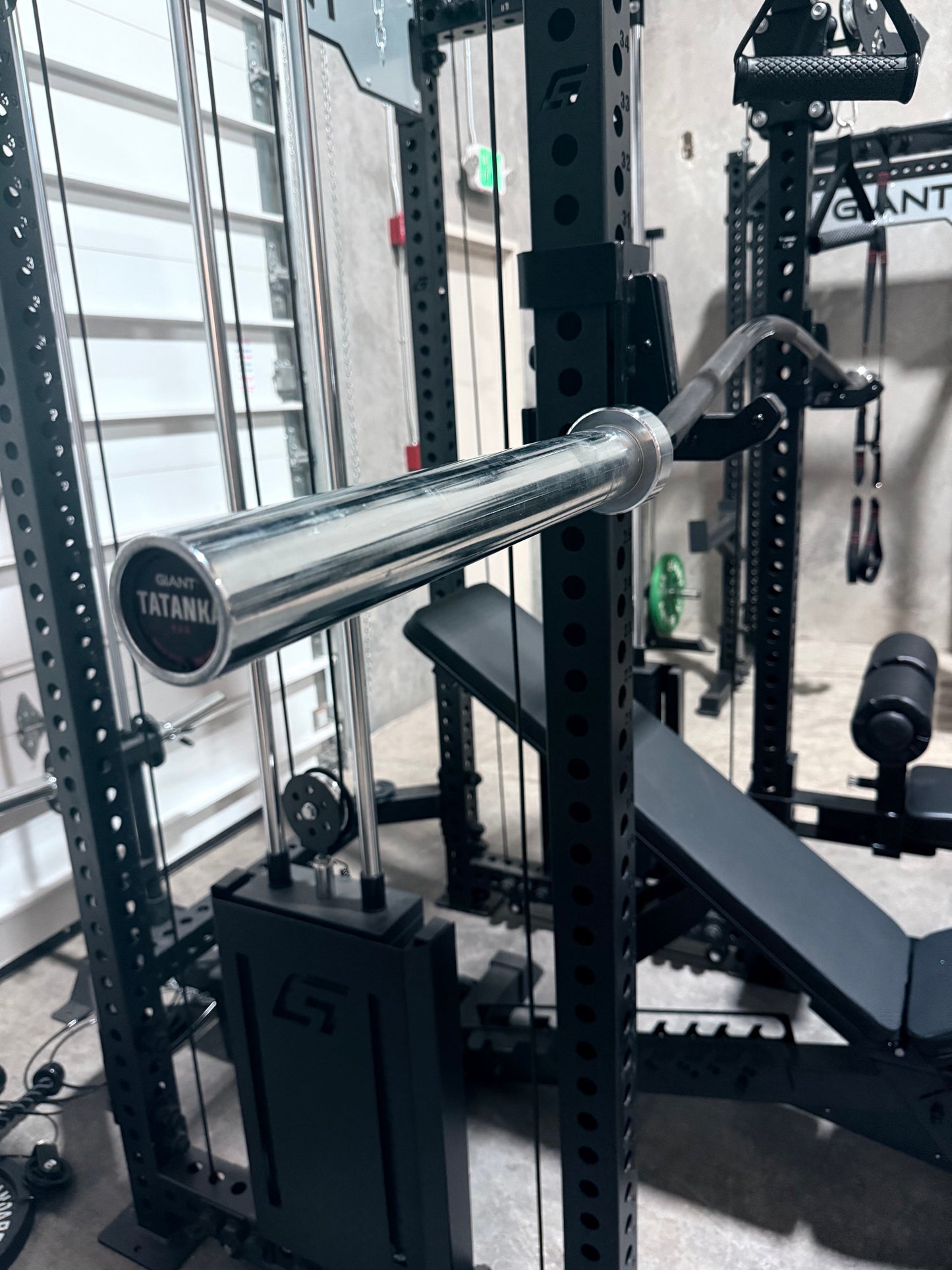 GIANT Tatanka Barbell - Black Zinc (Final Sale)(Warehouse Clearout)