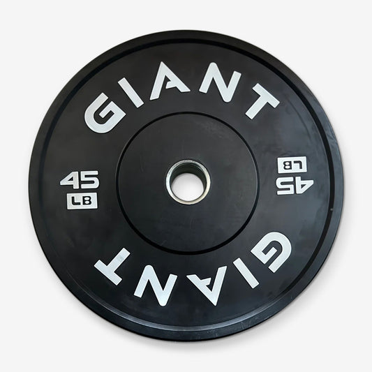 GIANT Black Bumper Plates (Final Sale)