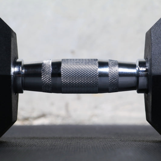 GIANT Rubber Hex Dumbbell Sets - Ergonomic