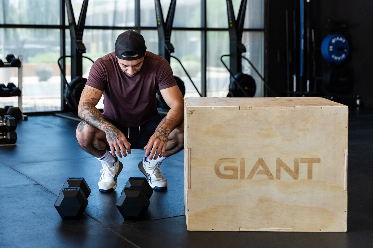GIANT 3N1 Wood Plyo Box