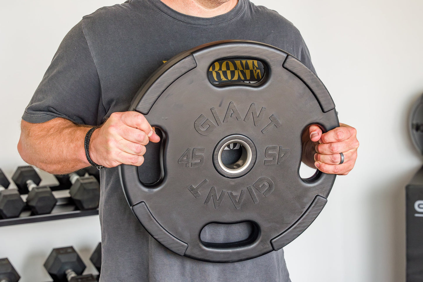 GIANT Rubber Grip Olympic Plates