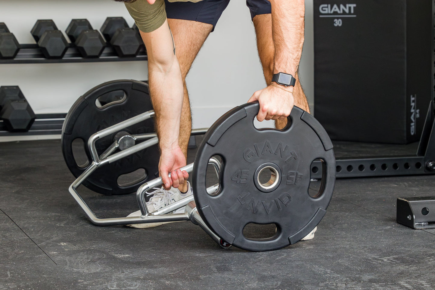 GIANT Rubber Grip Olympic Plates