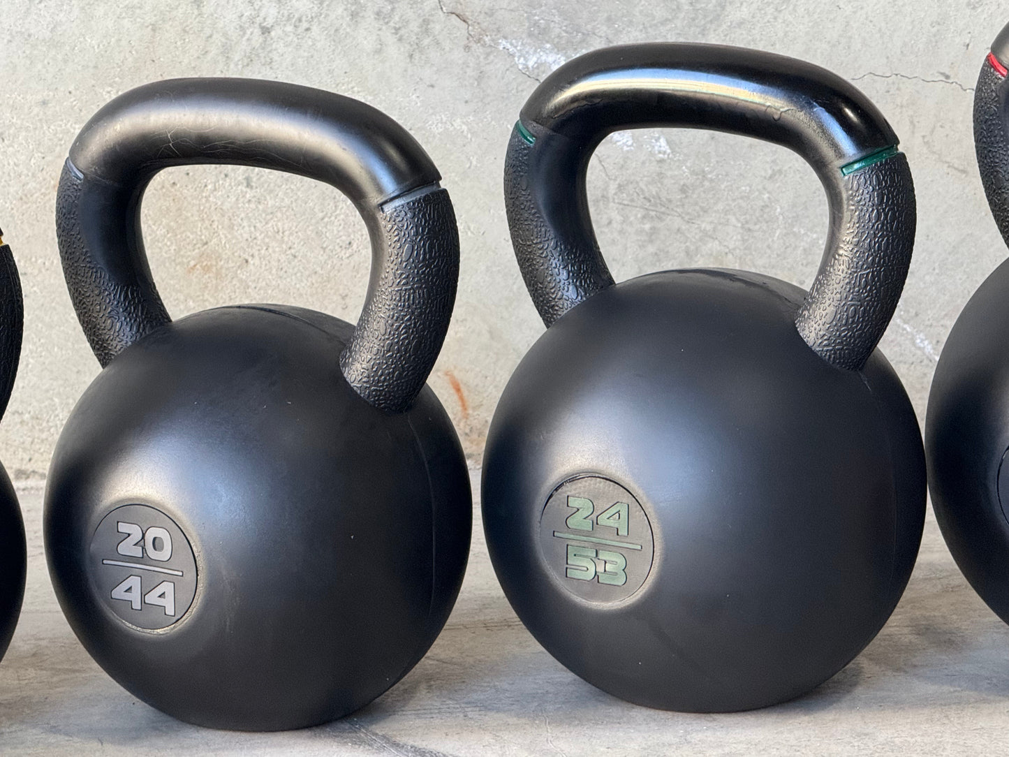 GIANT Rubber Grip Kettlebells (Final Sale)