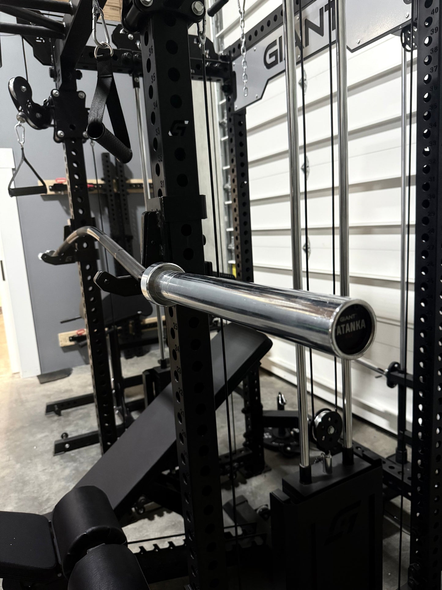 GIANT Tatanka Barbell - Black Zinc (Final Sale)(Warehouse Clearout)